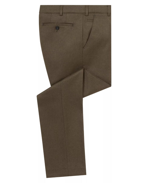Remus Uomo Monza Slim Trousers Sage