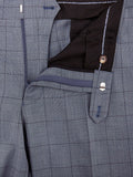 Daniel Grahame Dale Check Trouser Blue