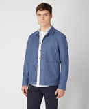 Remus Uomo Scott Shacket Blue