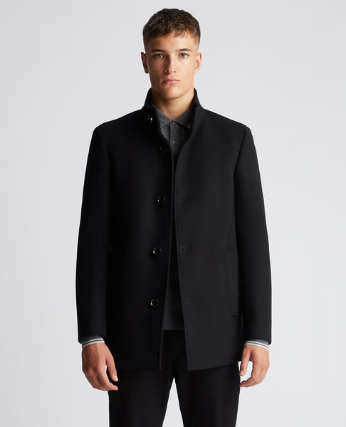 Remus Uomo Madden Coat Black