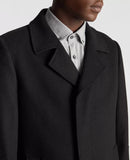 Remus Uomo Lochlan Overcoat Black