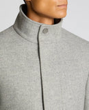 Remus Uomo Jacob Overcoat Light Grey
