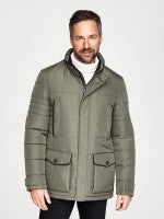 Cabano Down Tech Jacket Green Smoke