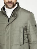 Cabano Down Tech Jacket Green Smoke