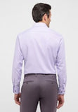 Eterna Modern Fit Houndstooth Shirt Lilac