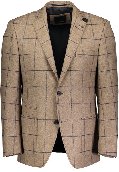 Roy Robson Check Sport Jacket Sand