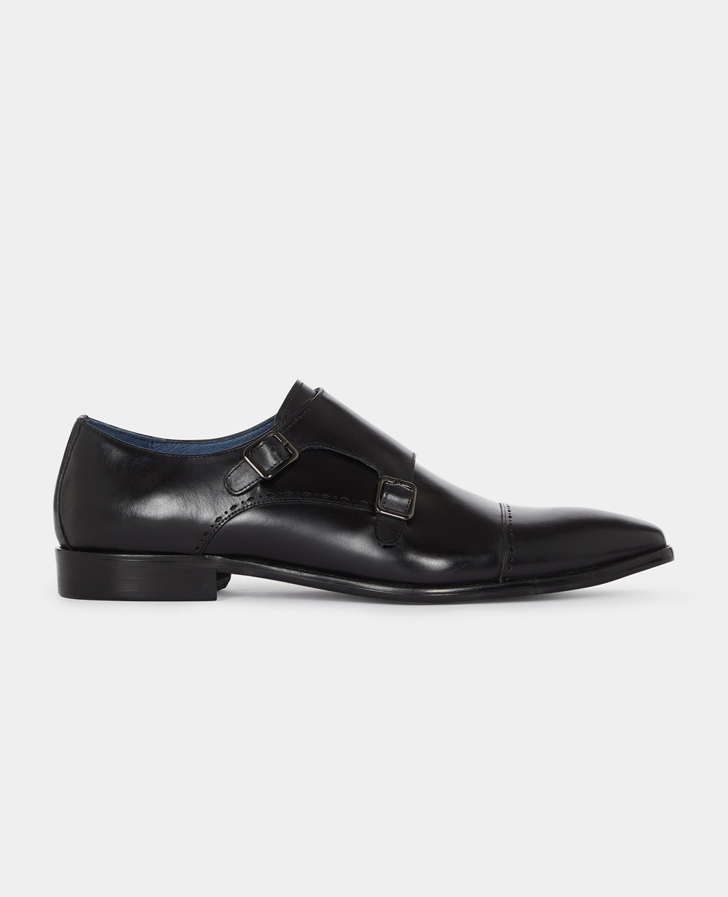 02195/Antelo                Monk Strap 00 Black