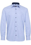 Eterna Modern Fit Shirt Bengal Blue