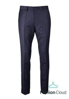 Roy Robson Regular Wool Trousers Navy Marine