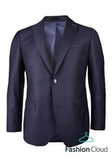 Roy Robson Regular Wool Jacket Navy Marine