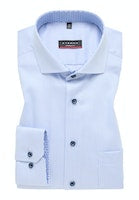 Eterna Modern Fit Stripe Shirt Blue