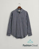 Gant Tartan Check Shirt Classic Blue