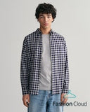 Gant Tartan Check Shirt Classic Blue
