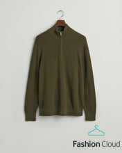 Load image into Gallery viewer, 8050171/Hz                 Cot/Wool Rib 349 Dark Cactus
