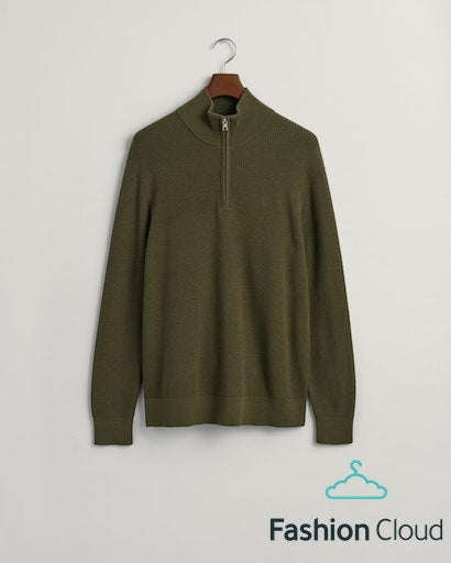 8050171/Hz                 Cot/Wool Rib 349 Dark Cactus