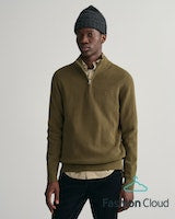 Load image into Gallery viewer, 8050171/Hz                 Cot/Wool Rib 349 Dark Cactus
