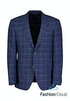 Roy Robson Check Sport Jacket Navy Marine
