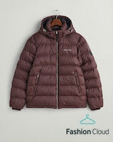 Gant Active Cloud Puffer Dark Mahogony