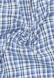 Eterna Comfort Fit Check Shirt Blue