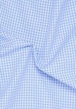 Eterna Comfort Fit Gingham Shirt Blue