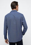 Eterna Non-Iron Comfort Fit Shirt Blue