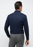 Eterna Modern Fit Cover Shirt Navy