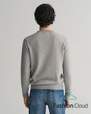 Gant Lambswool Crewneck Grey Melange
