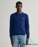 Gant Lambswool Crewneck Navy Marine