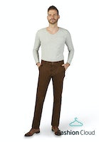 Load image into Gallery viewer, Club of Comfort Garvey Chino Brown
