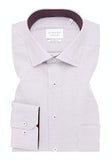 Eterna Tatterstal Shirt Wine