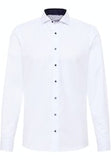 Eterna Slim Fit Cover Shirt White