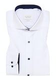 Eterna Slim Fit Cover Shirt White