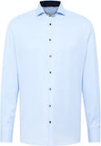 Eterna Modern Fit Cover Shirt Blue