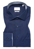 Eterna Modern Fit Shirt Navy