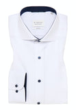 Eterna Slim Fit Cover Shirt White