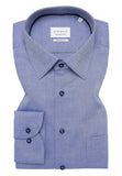 Eterna Modern Fit Oxford Shirt Denim