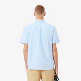 Lacoste Short Sleeve Oxford Light Blue