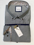 Marnelli Button Down Print Grey