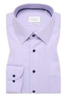 Eterna Modern Fit Houndstooth Shirt Lilac