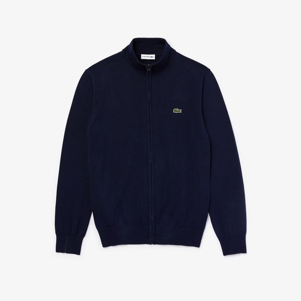 Lacoste Full Zip Sweater Navy