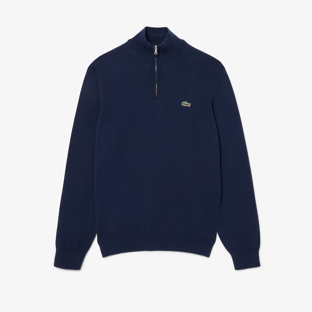 Lacoste Half Zip Knit Navy