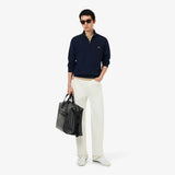 Lacoste Knit Half Zip Knit Navy