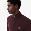 Lacoste Knit Half Zip Knit Bordeaux