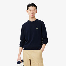 Load image into Gallery viewer, Lacoste Crewneck Knit Sweater Navy
