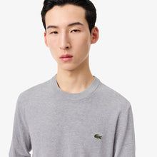 Load image into Gallery viewer, Lacoste Crewneck Knit Sweater Light Grey
