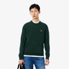 Lacoste Crew Sweater Dk Green