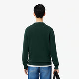 Lacoste Crew Sweater Dk Green