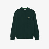 Lacoste Crew Sweater Dk Green