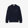 Lacoste Cable Knit Sweater Navy
