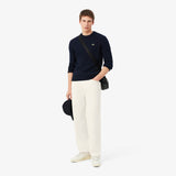 Lacoste Cable Knit Sweater Navy